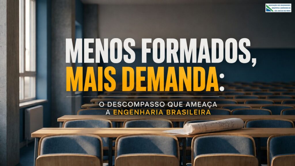 Menos formados, mais demanda: o descompasso que ameaça a engenharia brasileira Menos formados, mais demanda: o descompasso que ameaça a engenharia brasileira